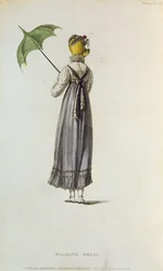Robe de promenade, 1814